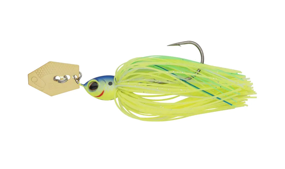 Koopje Berkley DEX Disruptor TG 14g Blue Back Chartreuse wobbler