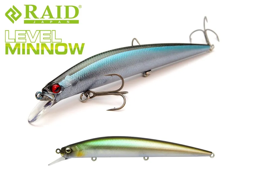Raid Japan Raid Level Minnow 125mm 14g 007 Kanamoroko Seizoensaanbieding