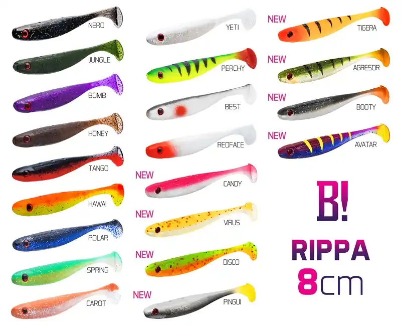 Shop Nu Delphin BOMB! Gumihal Rippa / 5db (8cm/CAROT)