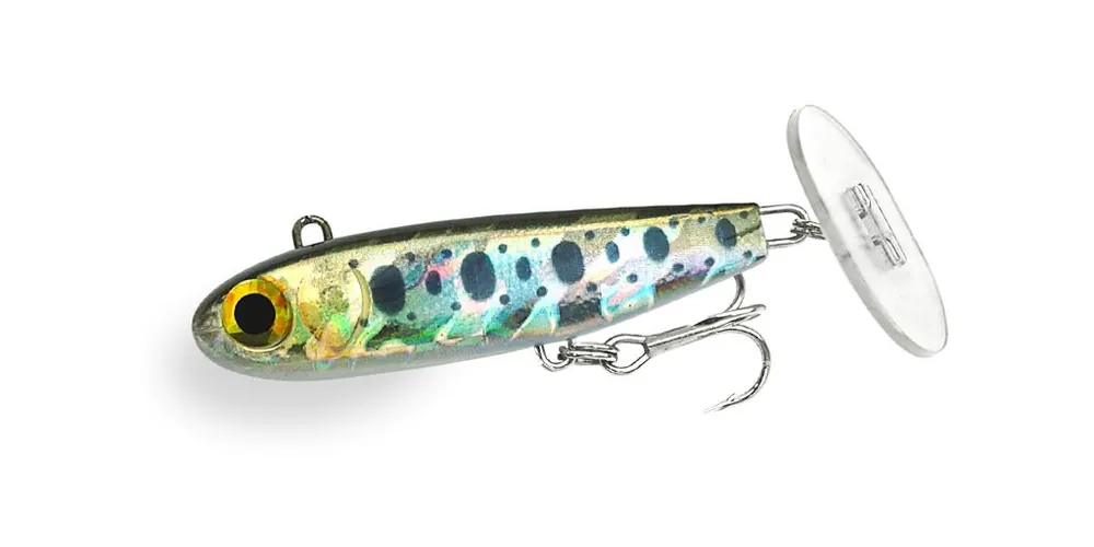 FIIISH Power Tail 44mm- Slow - 8g - Natural Trout wobbler Finale Uitverkoop