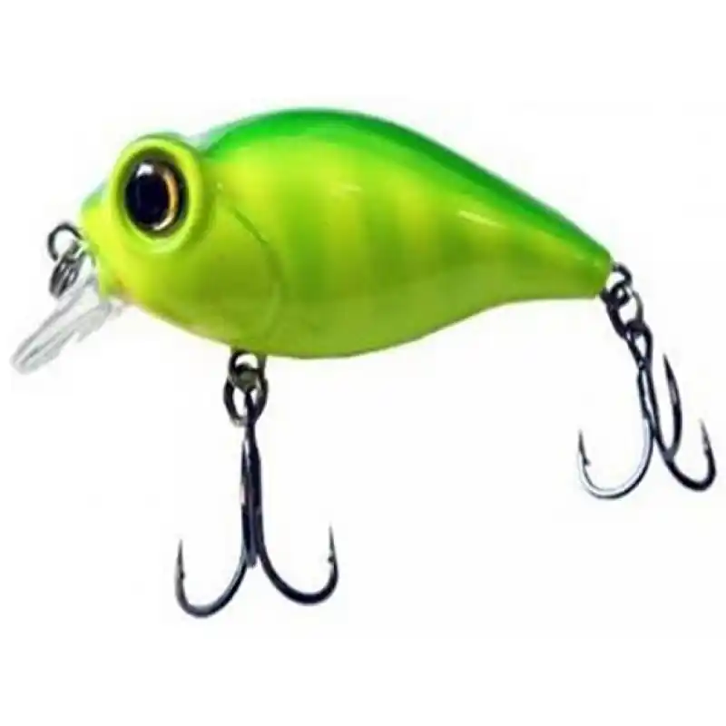 Direct Verzonden OWNER Bug Eye Bait 48 - Lime Chart Crank