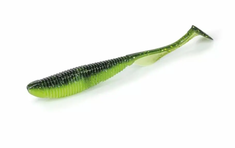 Molix RA Shad 2.5" / 453 - UV Watermelon Gold/Chart gumihal Populair
