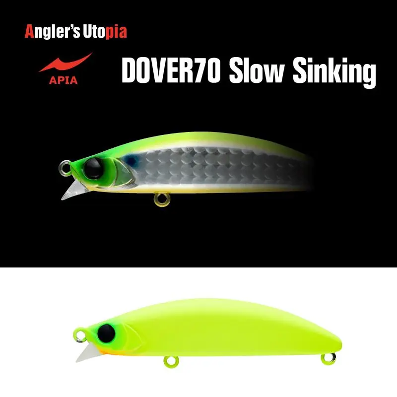 Apia Dover 70 Slow Sinking 70mm 10g 05 All Chart wobbler Fabrieksprijs