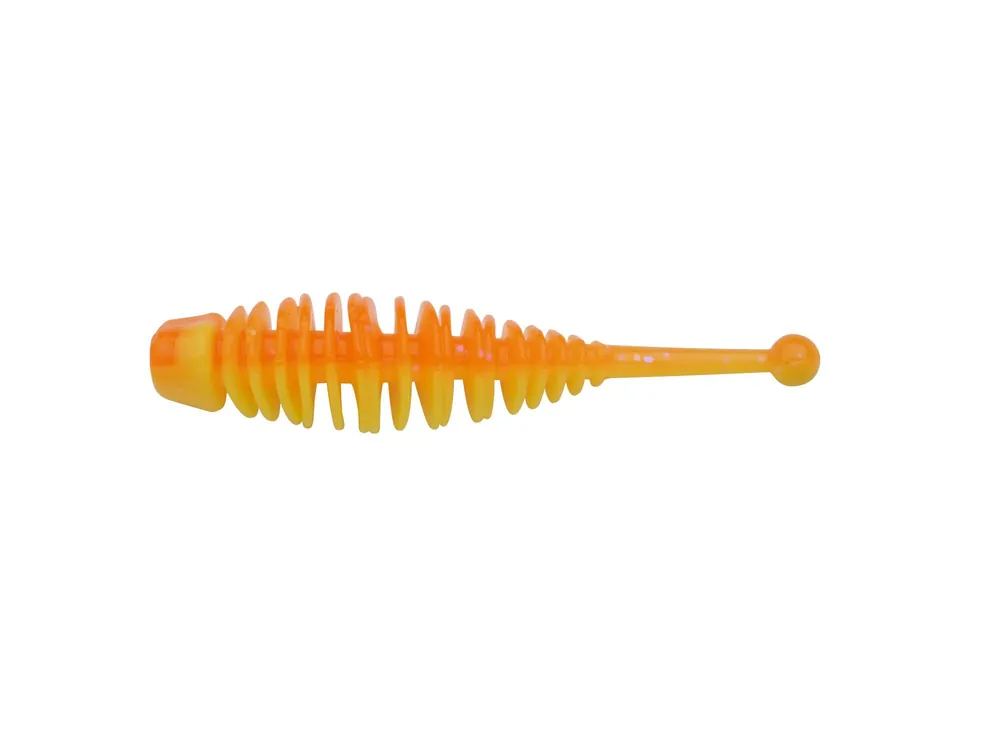 Lage Kosten Berkley PowerBait PWRBT PWR Naiad 30mm FL Orng/Snsne Ylw gumihal