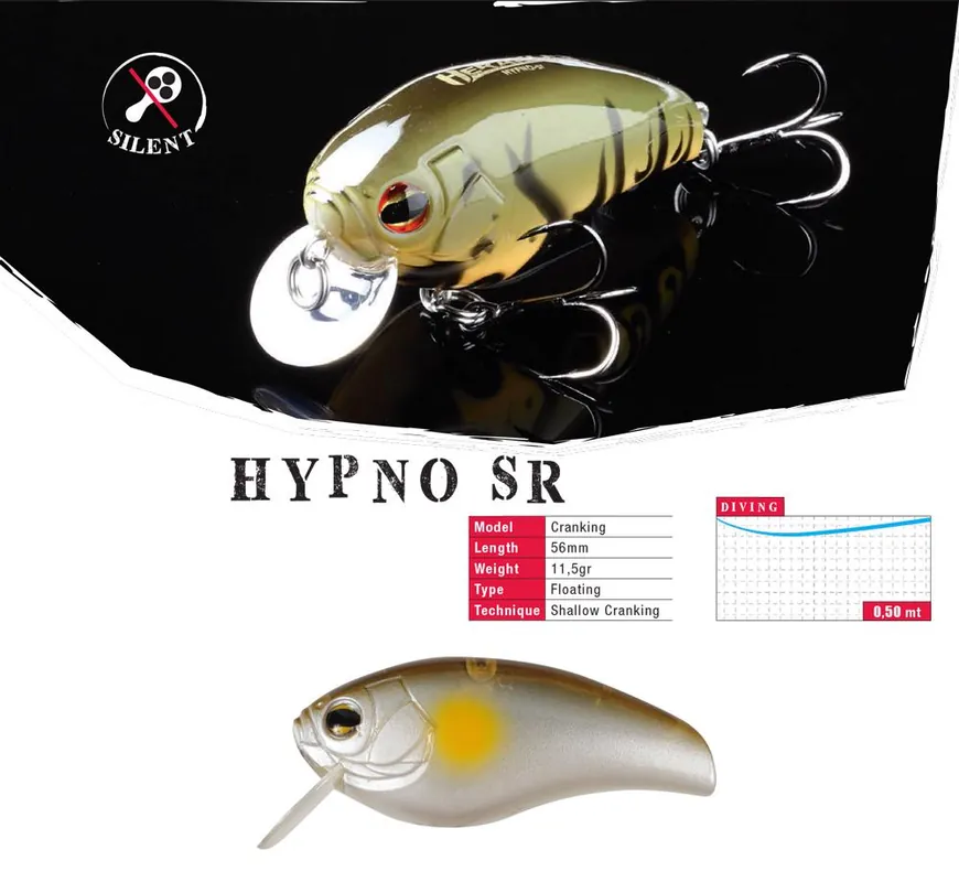 Herakles Hypno-Sr F 5.6cm 11.5g Pearl Ayu crank Alleen Vandaag