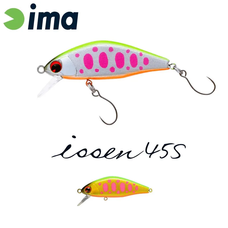 Beperkte Voorraad Ima Issen 45S 45mm 3.7g 104 Ibuki wobbler