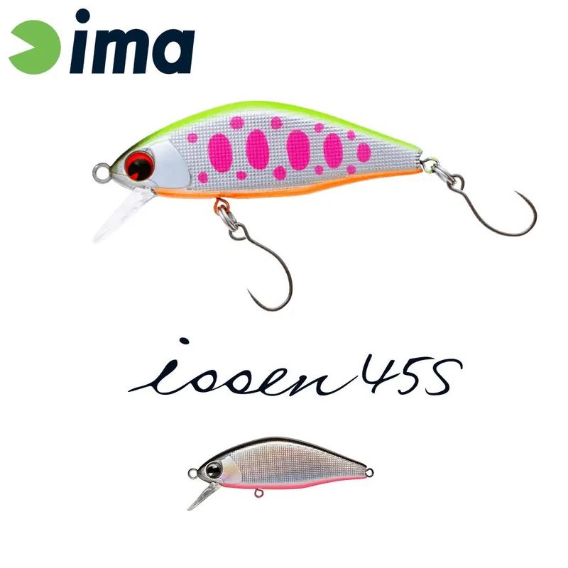 Ima Issen 45S 45mm 3.7g 106 Silver Back wobbler Op = Op