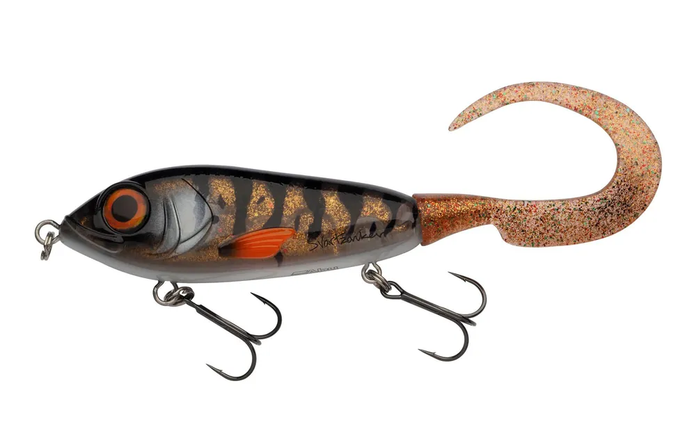 Abu Garcia Svartzonker SVZ McMy Tail 20cm 83g Motoroil Burbot hibrid wobbler Rechtstreeks Van De Fabrikant