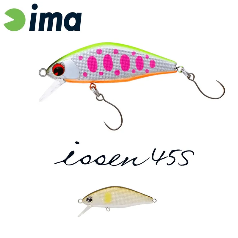 Ima Issen 45S 45mm 3.7g 117 Pearl Ayu wobbler Meest Verkocht
