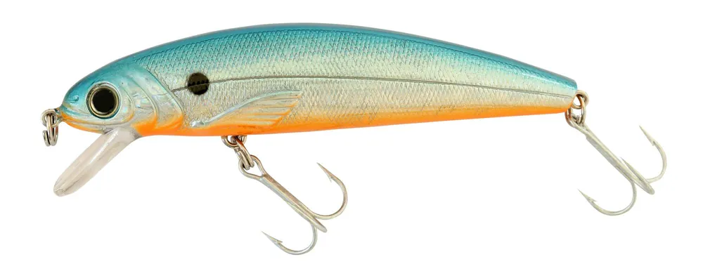 Hoge Kwaliteit Abu Garcia Tormentor 12g - 90mm Holo Silver/Blue Floating wobbler