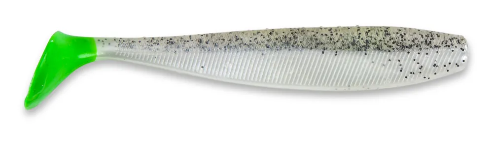 IRON CLAW Just Shad SPC Salt´n Pepper Chartreuse UV 14cm gumihal Bestseller