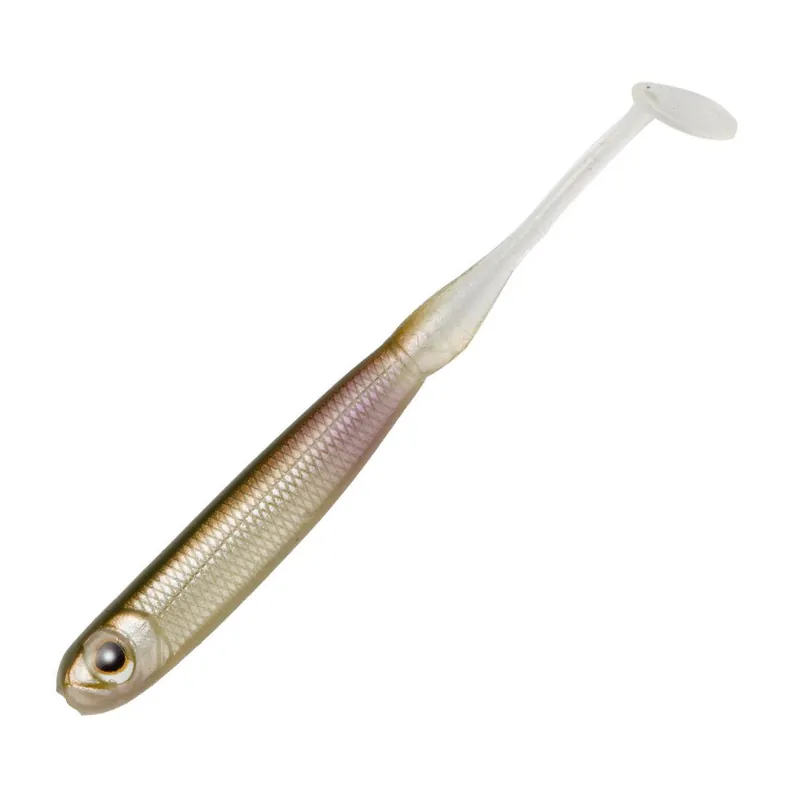 Betaalbaar Tiemco Pdl Super Tail Eco 4" 10cm Color 02 Real Smelt gumihal
