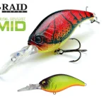 Exclusieve Aanbieding RAID JAPAN Level Crank Mid Wobbler 59mm 10.5g