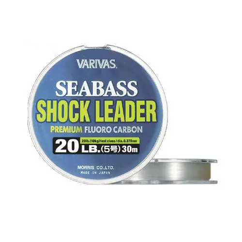 Gereduceerde Prijs Varivas Sea Bass Shock Leader Fluorocarbon 30m