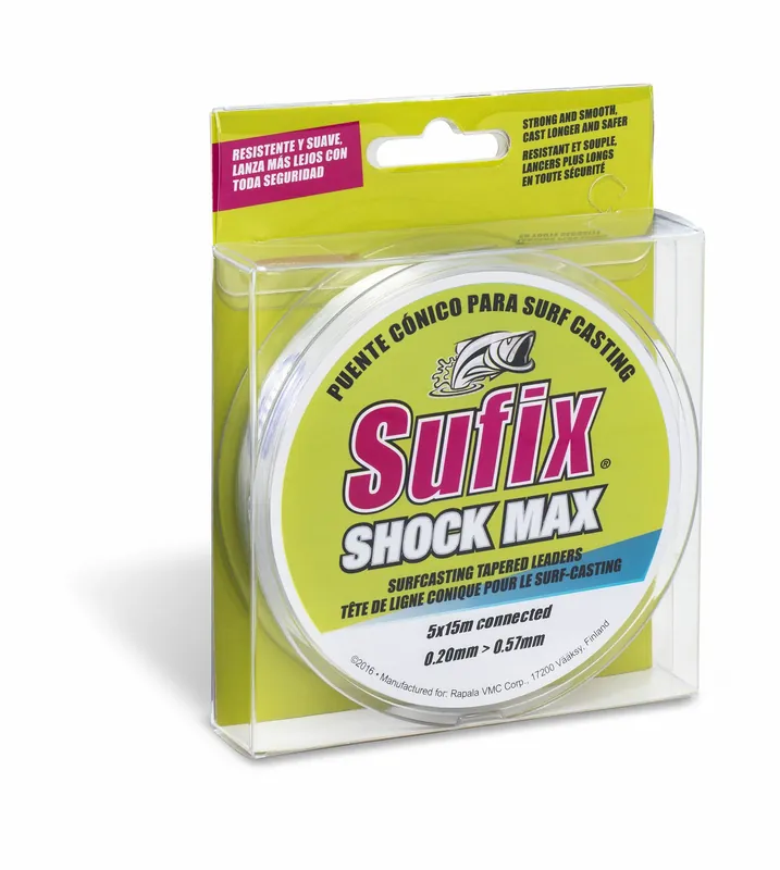 Nu Kopen Sufix SHOCK MAX 5X15M 0.18-0.50MM dobóelőke zsinór