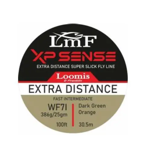 Direct Verzonden Loomis & Franklin XP Sense Extra Distance 30m legyező zsinór 8 Intermediate