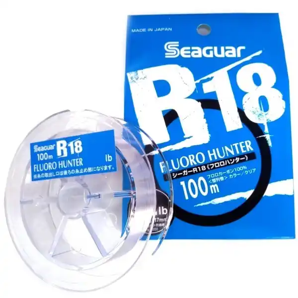 Seaguar R18 Fluoro Hunter Tact 100M 16Lb Pe4 Gecertificeerd