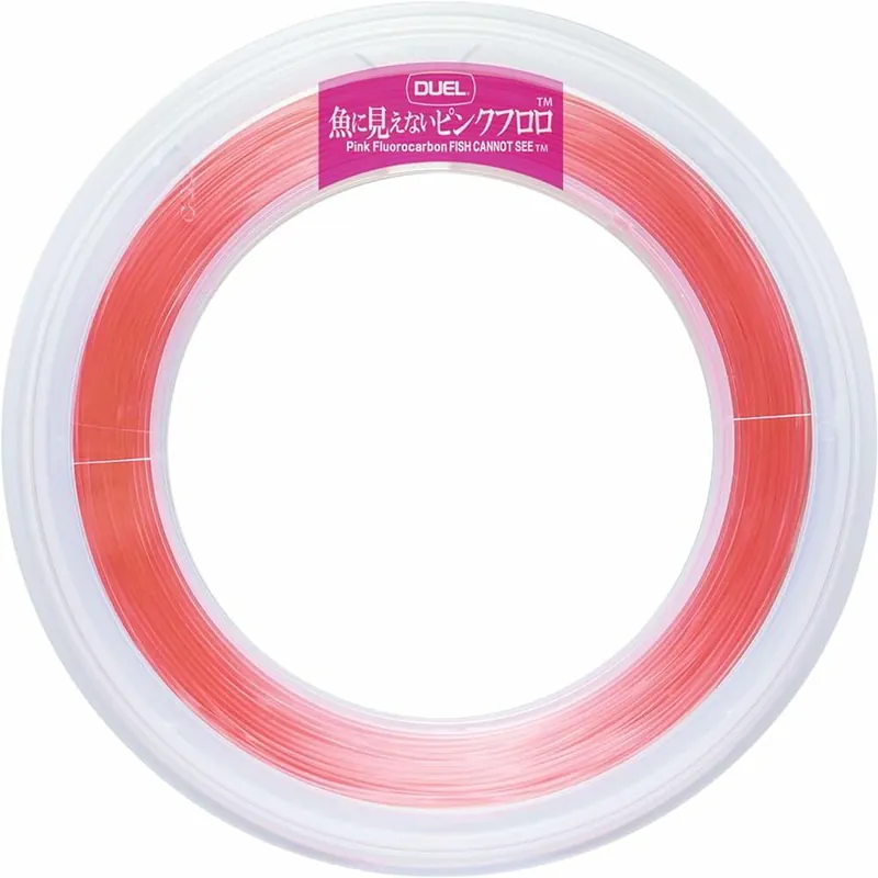 DUEL FISH CANNOT SEE "Pink" színű Fluorocarbon 30m/1.090mm/60kg/130lbs Seizoensaanbieding