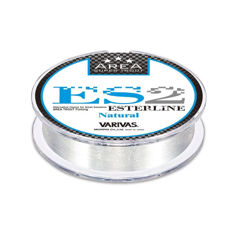 Beperkte Voorraad Varivas Super Trout Area Es2 Ester Natural 80m 0.082mm 1.42Lb