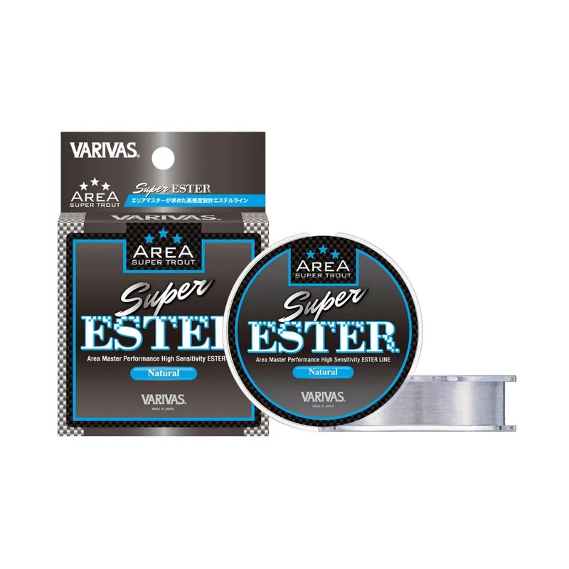 Koopje Varivas Super Trout Area Super Ester Clear 150m 0.104mm 2.1Lb