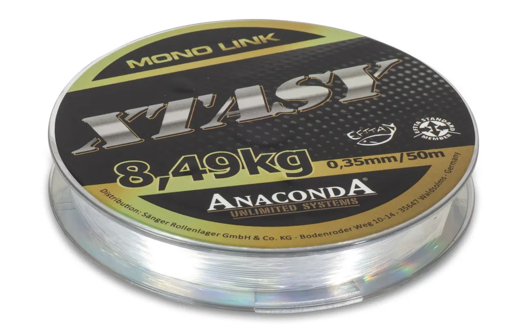 Lage Kosten ANACONDA Xtasy Mono Link monofil előkezsinór / 0,40mm / 50m / 10,04kg