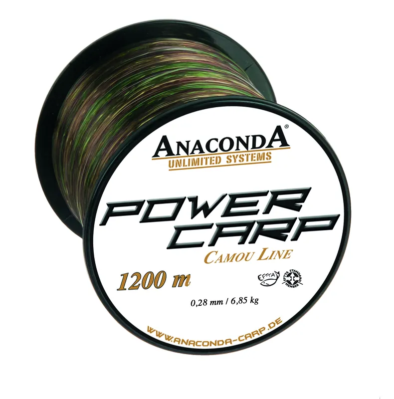 Shop Nu ANACONDA Power Carp Camou Line monofil zsinór / 1200m