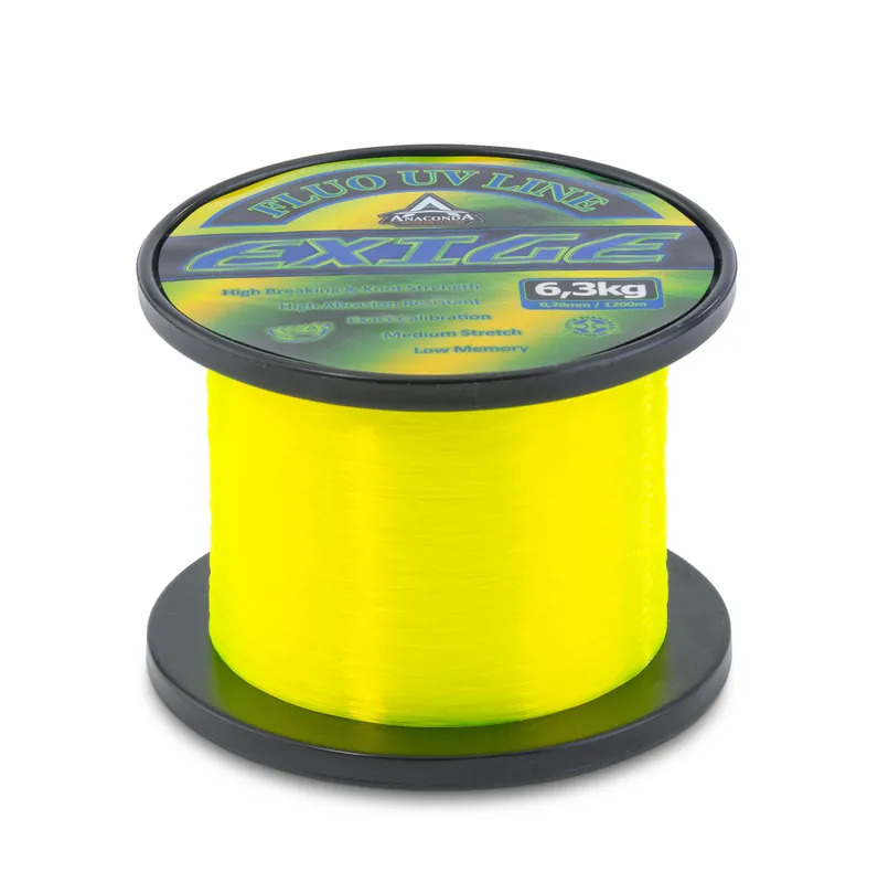 Anaconda Fluo Exige UV Carp Line / 0,36mm /1200m Premium