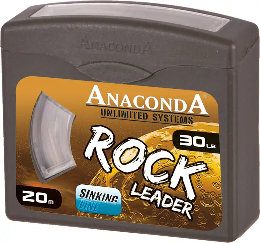 ANACONDA Rock Leader 30lb fonott előkezsinór / gyorsan sűlyedő / extra lágy / 20m Must-Have