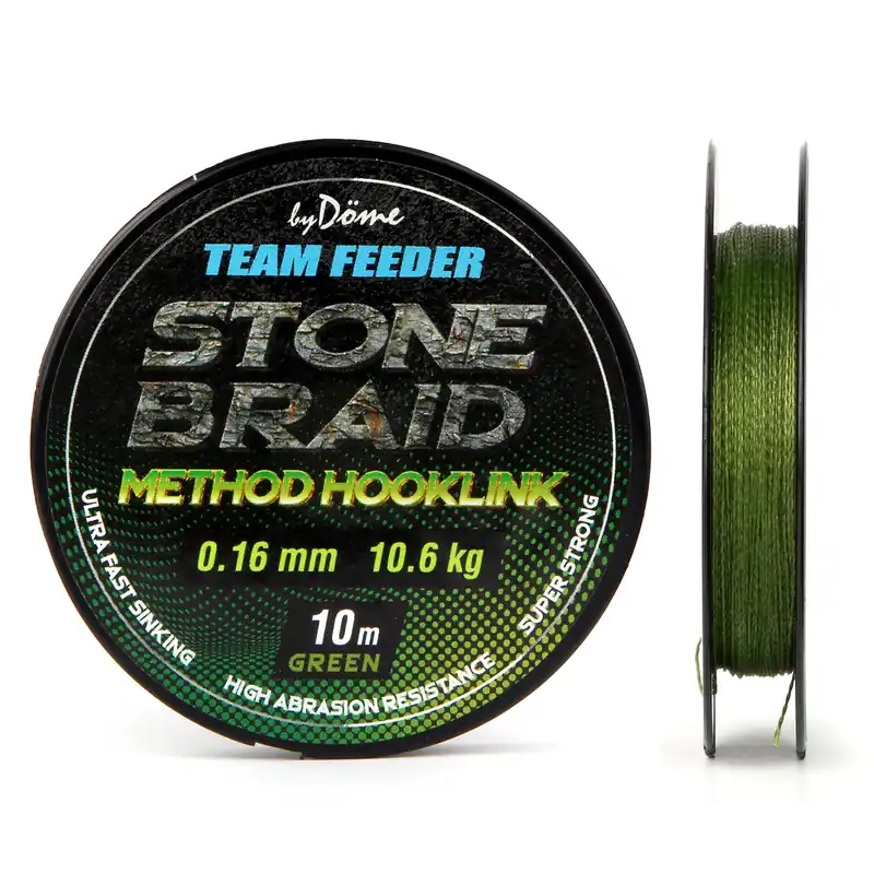 By Döme TF Stone Braid Green 10m 0,20mm Nieuw