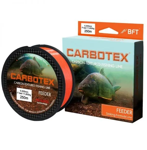 Carbotex Feeder, 0,215mm, 6,40kg Express Levering
