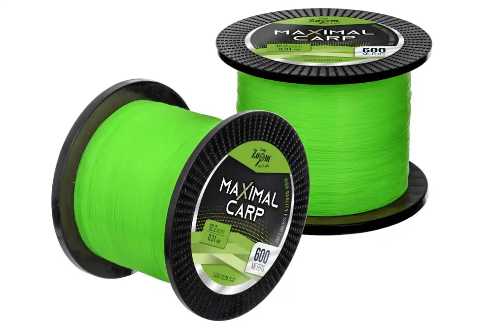 Hoge Kwaliteit CarpZoom Maximal Carp pontyozó horgászzsinór, o 0,35mm, 600m, 15,1kg, zöld