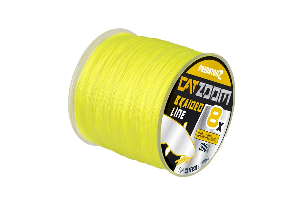 Koop Vandaag PZ CatZoom 8X fonottzsinór, 0,60 mm, 300 m, 61,0 kg, fluo zöld