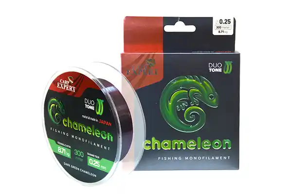 Carp Expert Chameleon 600M/Spool Shiny Dark Green 0.30mm 14,49Kg Hete Deal