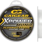 Catgear Xpower Mono Leader FC 50m 200 lb előkezsinór Direct Verzonden