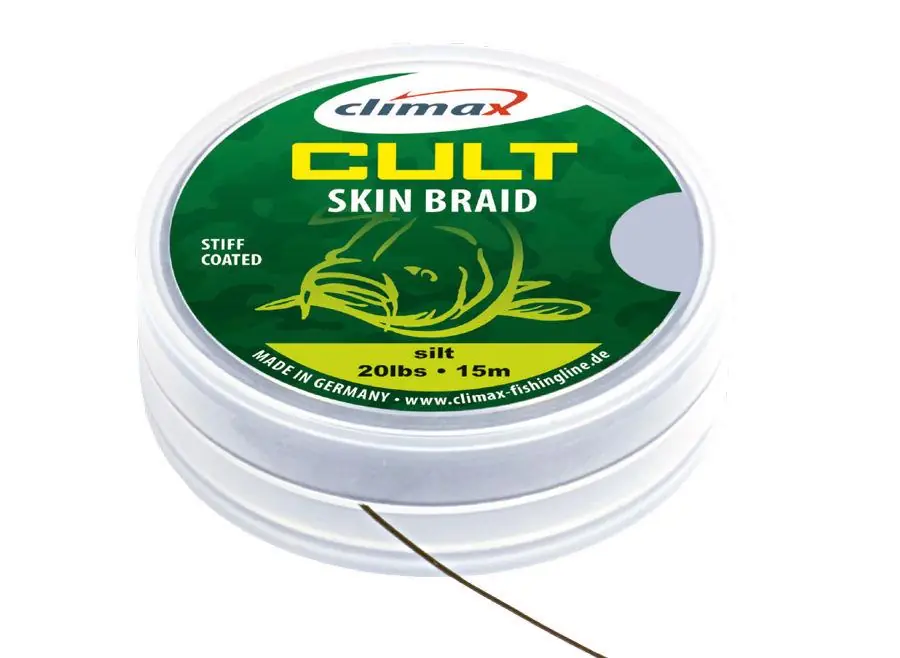 Koop Vandaag Climax Cult Carp Skin Braid 15m 20Lb Camou Brown