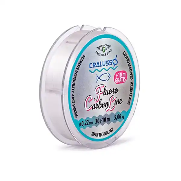 Cralusso Zsinór Fluoro Carbon 0,14mm (30+10m) Betaalbaar