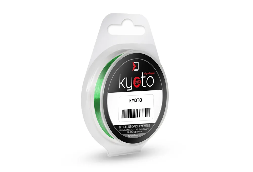 Monofil Delphin KYOTO / fluo zöld (0,234mm 4,7kg 50m) Beperkte Voorraad