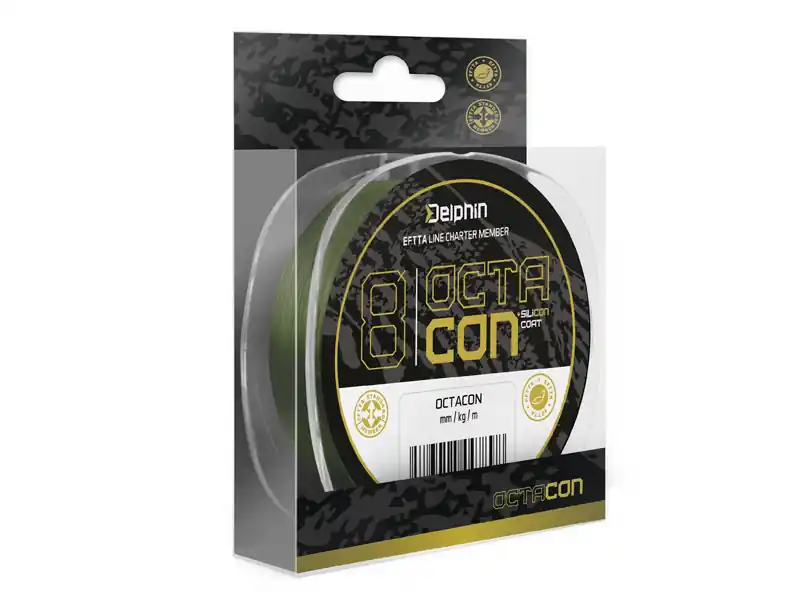 Delphin OctaCON / zöld (0,08mm 5,0kg 135m) Gratis Retour