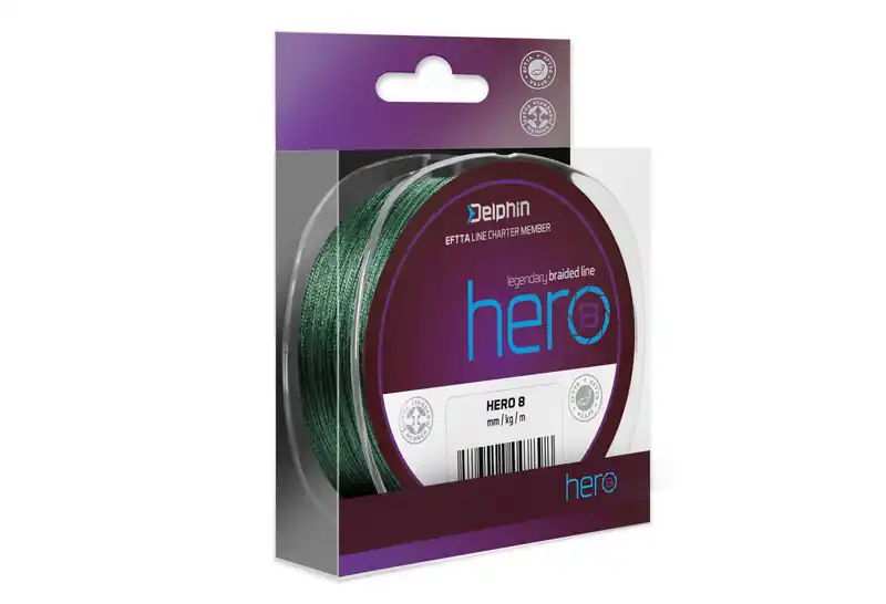 Exclusieve Aanbieding Delphin HERO 8 / zöld (0,20mm 14,1kg 300m)