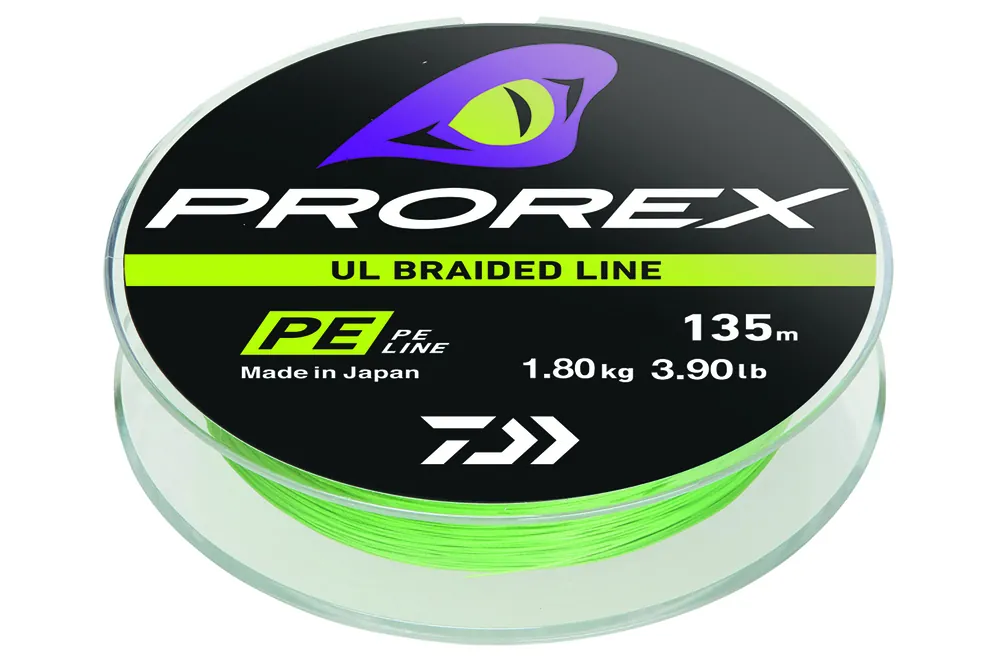 Daiwa Prorex UL Finesse Braid Chartreuse Gecertificeerd