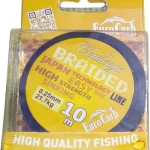 Bestseller Eurocarp Challenge Braided 10m 0,08mm 5,6kg fonott előkezsinór