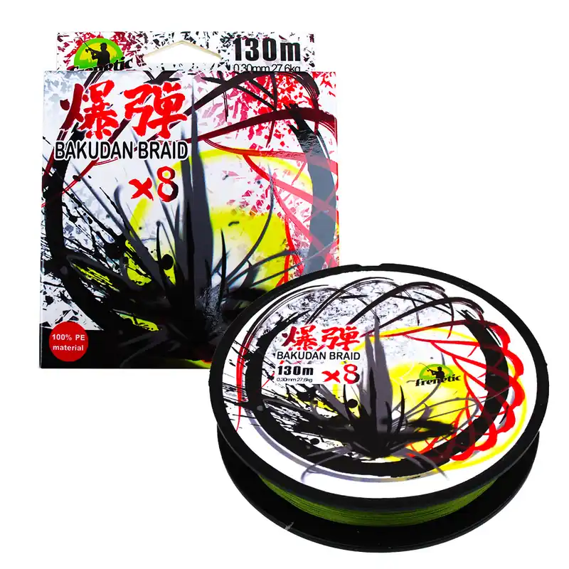 Veilige Betaling Frenetic Bakudan Braid 8x 130m, 0,15mm, 12,2kg