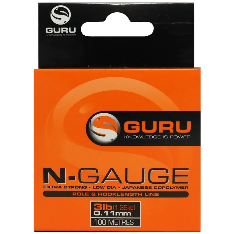 Betaalbaar GURU N-Gauge 6 lb - 0,17mm - 100m