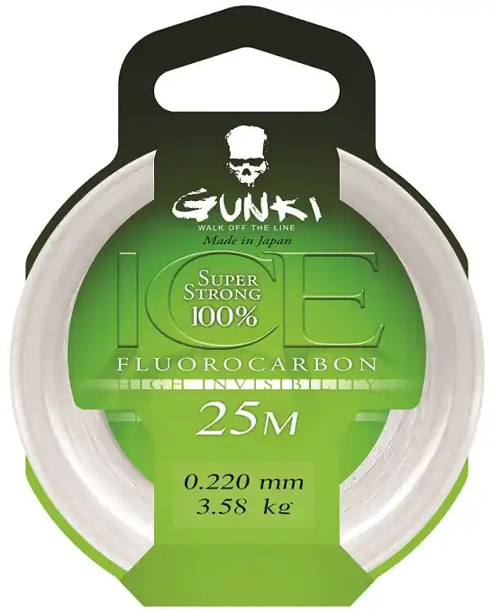 Exclusieve Aanbieding Gunki Fluorocarbone Ice 20M 0,728mm