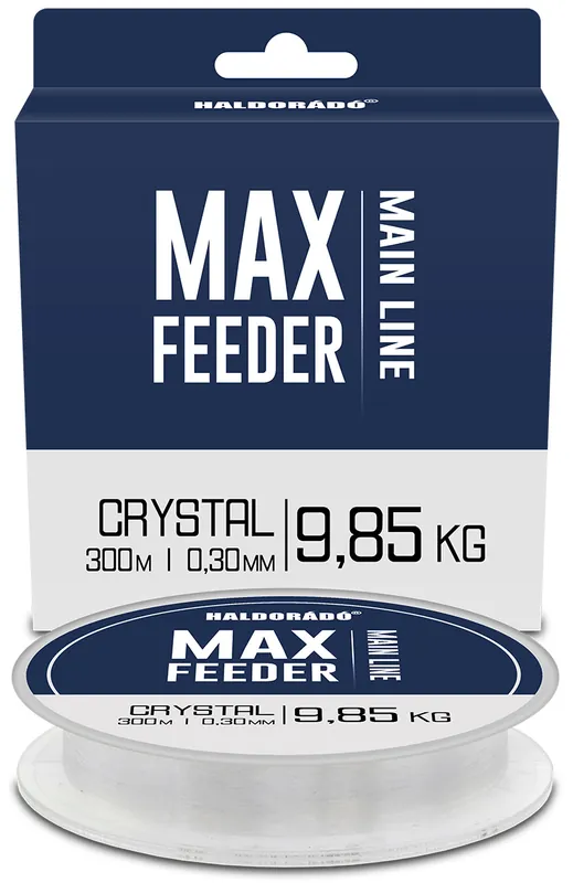 Haldorádó MAX Feeder Crystal 0,30mm / 300m - 9,85 kg Snelle Levering