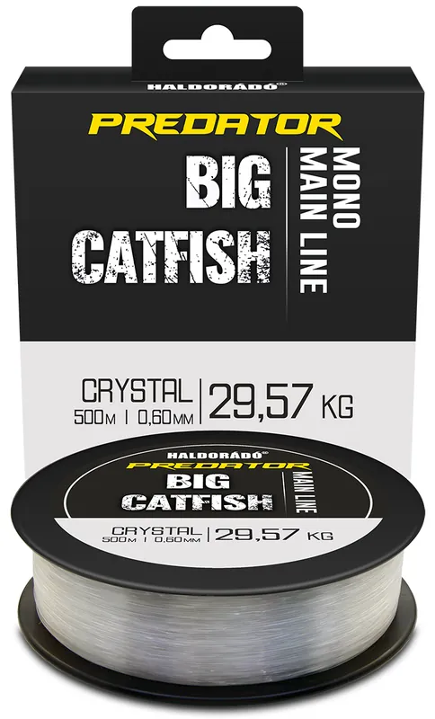 Snelle Levering Haldorádó Predator Catfish Line Mono Crystal 0,60mm / 500m - 29,57 kg