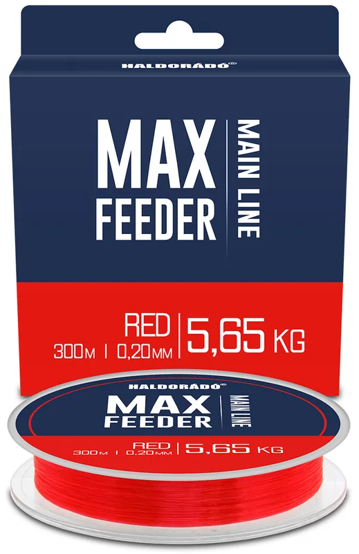 Betaalbaar Haldorádó MAX Feeder Red 0,20mm / 300m - 5,65 kg