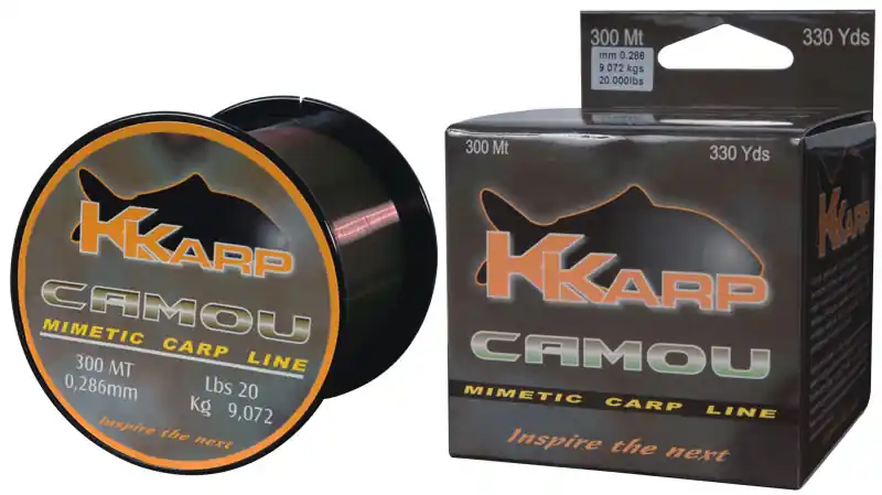 K-Karp Camou 600m 0,37mm zsinór Must-Have