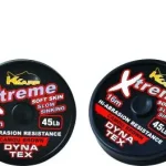 Actieprijs K-Karp Dyna Tex Xtreme Soft 16m 35 lb camo barna előkezsinór