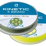 KINETIC 4 Braid 150m 0,08mm/3,3kg Fluo Yellow Dagaanbieding